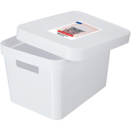 Pojemnik z pokrywką Curver Infinity 17L, biały