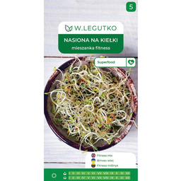 Nasiona na kiełki - mieszanka fitness
