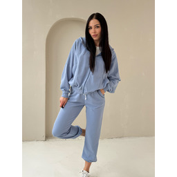 nowosc spodnie dresowe blue do bluzy z kapturem