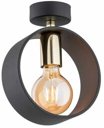 Plafon loft AMADORA 4069 czary + złoty -