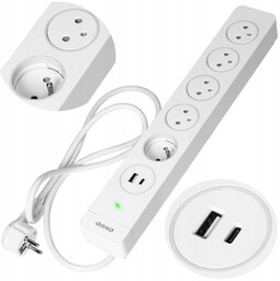 Listwa Zasilająca 5 Gniazd EasyEject Usb 3.0 Usb