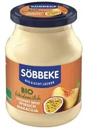 Sobbeke Jogurt brzoskwinia marakuja kremowy 500 g (EKO)