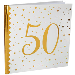 Księga gości biała z nadrukiem 50 - 24