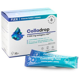 Aura Herbals Colladrop Flex kolagen morski 5000mg, 30saszetek