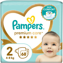 Pampers Premium Care Pieluszki, rozmiar 2, 68 szt.