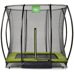 Trampolina naziemna Silhouette 153x214cm z siatką zabezpieczającą zielona