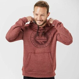 HI-TEC męska koszulka ANSELL z kapturem, cegła czerwień,