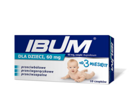 IBUM 60 mg - 10 czopków