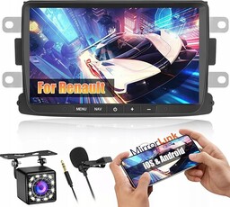 Radio samochodowe z systemem Android 13 do Renault