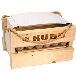 Kubb in Wooden Box 330x220x190mm Tactic