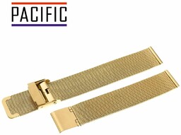 Bransoleta - siatka PACIFIC - PVD ZŁOTA 12