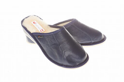 Wójciak Podhale damskie domowe kapcie ze skóry naturalnej