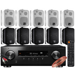 Kolumny Naścienne Sufitowe Amplituner Pioneer Hdmi
