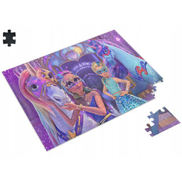 Puzzle JEDNOROŻCE KSIĘŻNICZKI PREZENT A3 252 el