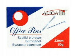 Szpilki Biurowe 22 Mm ( 500 Gram )