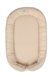 Babymatex Gniazdko niemowlęce Prestige Muslin 55x80 kremowy materacyk