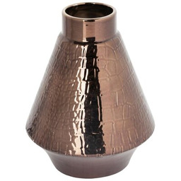 EUROFIRANY Wazon Erna 17 x 22 cm Miedziany