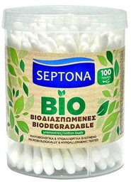 Septona Biodegradowalne patyczki higieniczne, 100 szt.