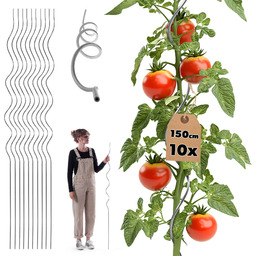 Tyczka spiralna do roślin Lestre aluminiowa 150 cm