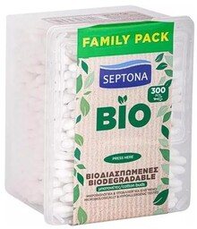 Septona Biodegradowalne patyczki higieniczne, 300 szt.