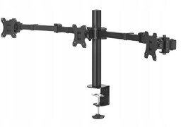 Obrotowy Uchwyt 3 Monitory Tv 13-27 75X75 100X100