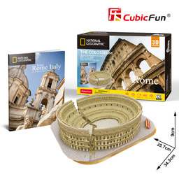 Cubic Fun, National Geographic, puzzle 3D Koloseum