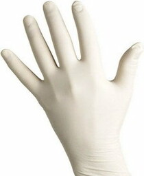 Rękawice lateksowe pudrowe rozmiar M IKA MASTER 100