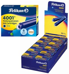 Naboje pióra wiecznego krótkie 4001 PELIKAN 300szt