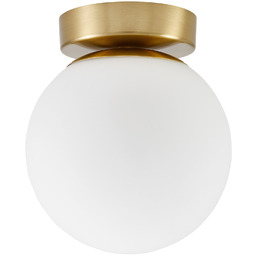 PLAFON LAMPA SUFITOWA NOWOCZESNA MOSIĘŻNA BIAŁA KULA FREDICA