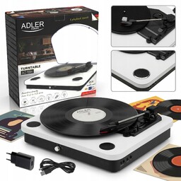 Gramofon Automatyczny Nagrywanie z płyty na Usb Bluetooth