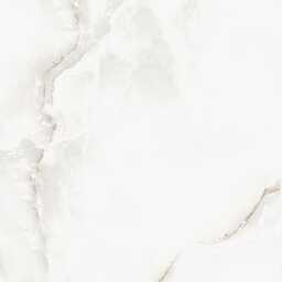 Gres szkliwiony Onyx white 60 x 60 cm