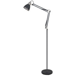 Lampa Stojąca Remiro E27 40W czarny