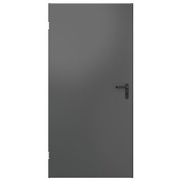 Drzwi techniczne uniwersalne 80 cm T43 antracytowy