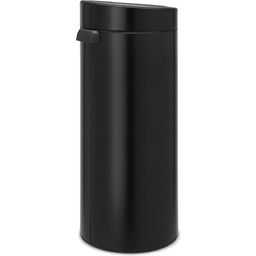 Brabantia, Kosz Touch Bin New, 30L Czarny Matowy