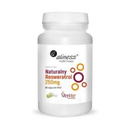 ALINESS Naturalny Resweratrol 250 mg, 60 kapsułek