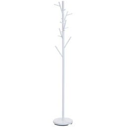Wieszak stojący biały mat 176 cm W33