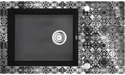 DEANTE Zlewozmywak 86x50 CAPELLA PRECIOUS grafit metalik, Precious