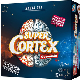 Rebel Cortex Super Cortex Gra karciana Gra edukacyjna