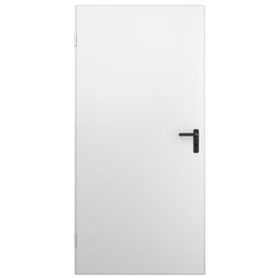 Drzwi techniczne T43 89 x 203,4 cm białe