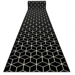 Chodnik BCF BASE Cube 3956 Sześcian czarny /