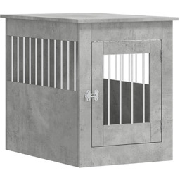 vidaXL Kojec dla psa, szary beton 55x80x68 cm,