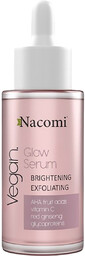 Nacomi Serum do twarzy rozjaśniająco-złuszczające Glow Serum -