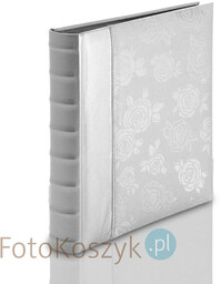 Album Roses-RS-2T srebrny XL (tradycyjny 60 czarnych stron)