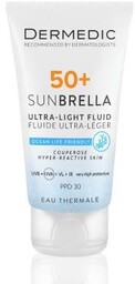 DERMEDIC SUNBRELLA krem ochronny SPF50+ do skóry naczyniowej,