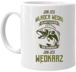 Jam jest władca wędki - kubek na prezent