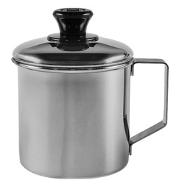 Kubek stalowy Zebra Thailand 8 cm z pokrywką