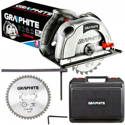 Graphite Pilarka Piła Tarczowa KRAJZEGA1200W 185mm 58G488 +2