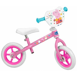 Toimsa Rowerek biegowy 10" Świnka Peppa różowy 195