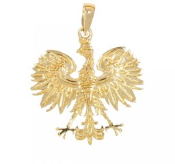 Złota zawieszka orzeł ZA.02080 pr.585
