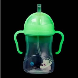 B.Box Bidon ze słomką 240ml Glow in the